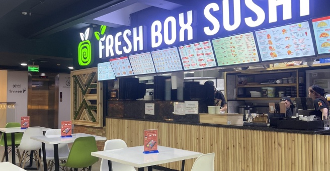 Фото номер 2 - Fresh box sushi, суши-бар - Бишкек, Кыргызстан
