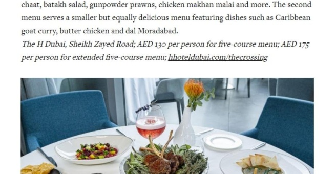 Фото номер 5 - The Crossing, indian restaurant - Dubai, UAE