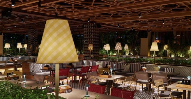 Фото номер 1 - HuQQabaz Garden, restaurant - Dubai, UAE