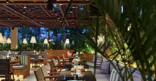 Фото номер 3 - HuQQabaz Garden, restaurant - Dubai, UAE
