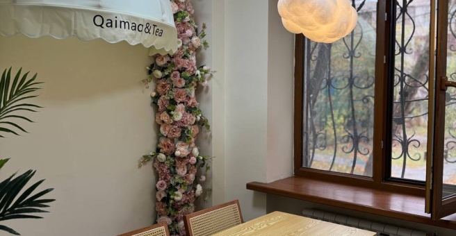 Фото номер 1 - Qaimaq&Tea, кофейня - Алматы, Казахстан