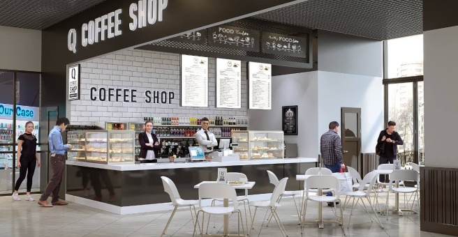 Фото номер 4 - Q coffee shop Qazaqstan, экспресс-кофейня - Алматы, Казахстан