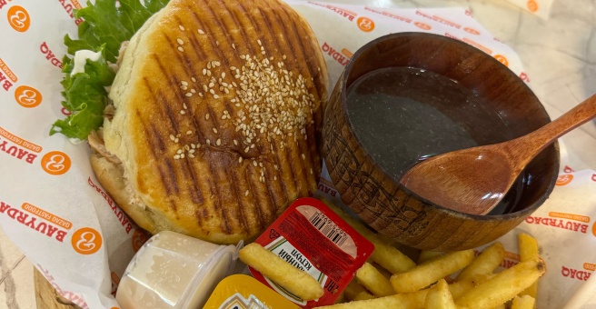Фото номер 4 - Bauyrdaq Qazaq Fast-food , ​кафе национальной кухни - Алматы, Казахстан