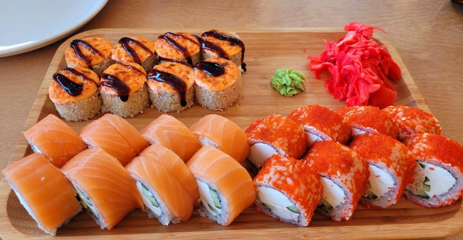 Фото номер 4 - Wasabi sushi - Бишкек, Кыргызстан