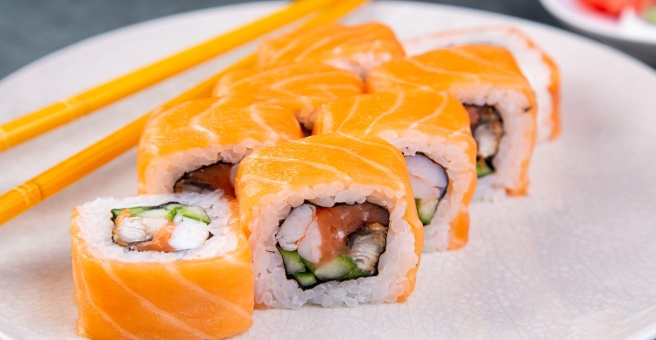 Фото номер 2 - Hokku Sushi, сервис доставки суши и пиццы - Алматы, Казахстан