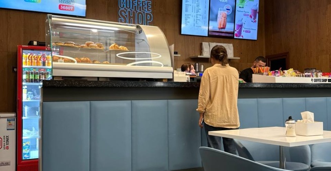 Фото номер 5 - Q coffee shop Qazaqstan, экспресс-кофейня - Алматы, Казахстан